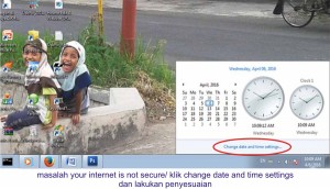 Cara Ampuh Mengatasi Your Internet Is Not Secure